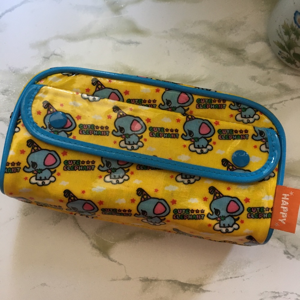 Kawaii Elephant used pencil case